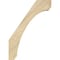 Ekena Millwork 4"W x 20"D x 28"H Legacy Rough Sawn Knee Brace, Douglas Fir BRC04X20X28LEC00RDF - alternate 3